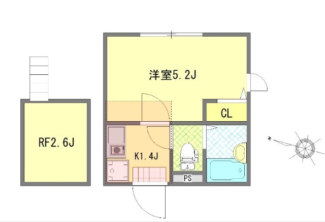 シエル竹ノ塚 間取り図
