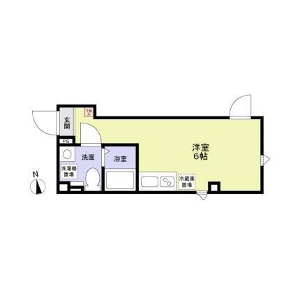 ｃｏｕｌｅｕｒ　ｃｌａｉｒｅ 間取り図
