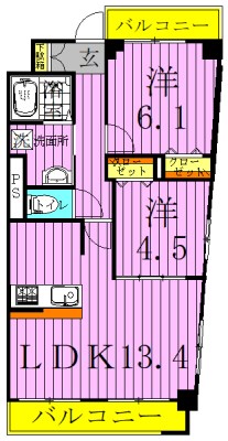ササラ 間取り図