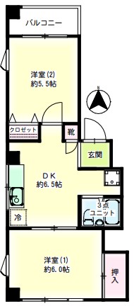 第57新井ビル 間取り図