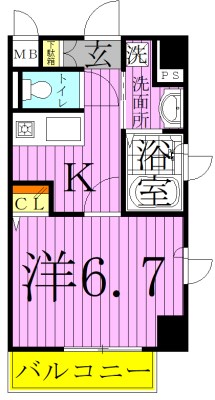 アラモ・1  間取り図