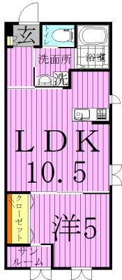 ラヴィエント綾瀬  間取り図