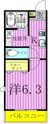 アクアスクエア 間取り図