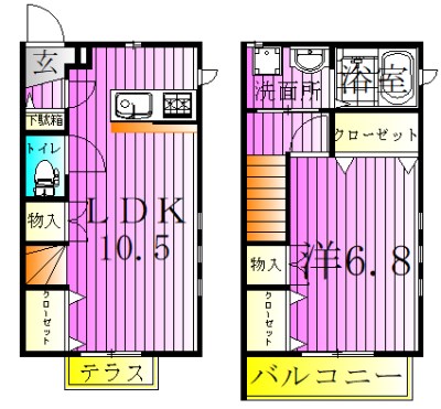 エーデルハイム　グリンデルワルト 間取り図
