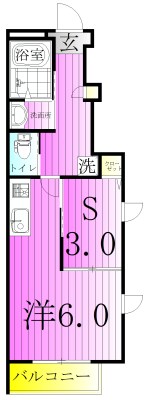 プランドール 間取り図