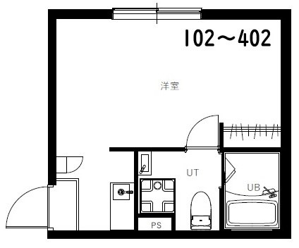 RSC町屋 間取り図