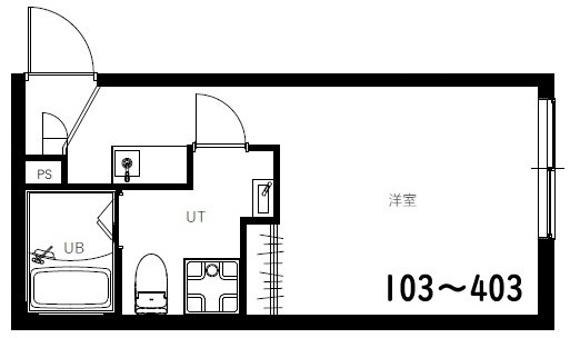 RSC町屋 間取り図