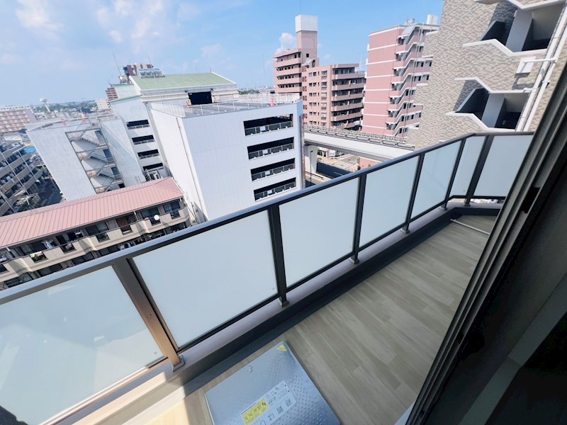 アルファコート谷在家 ベランダ