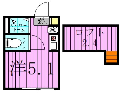 Fitz　Roy千住 間取り図