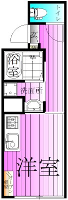 プレミアム梅島駅前 間取り図