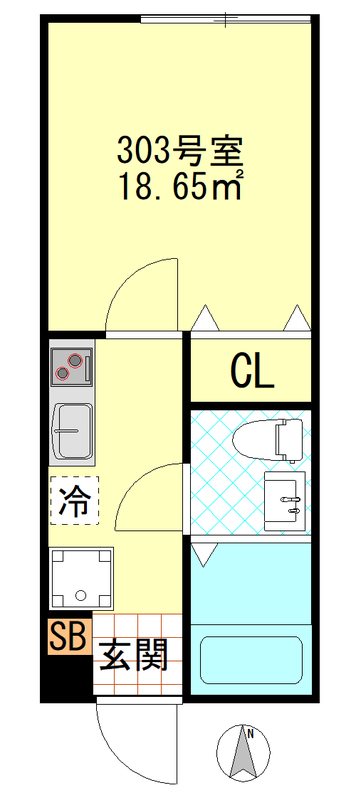 CFジオーレ堀切 間取り図