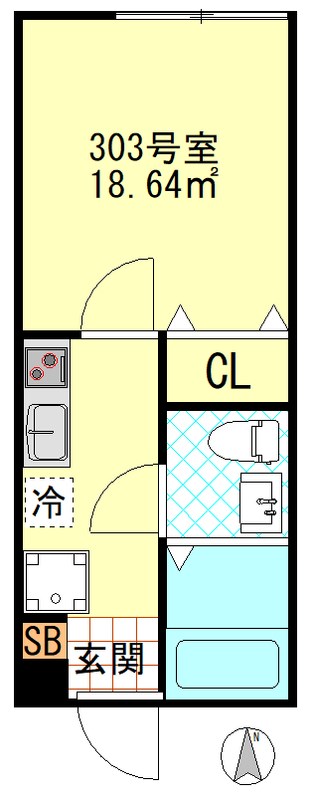 CFジオーレ堀切 間取り図