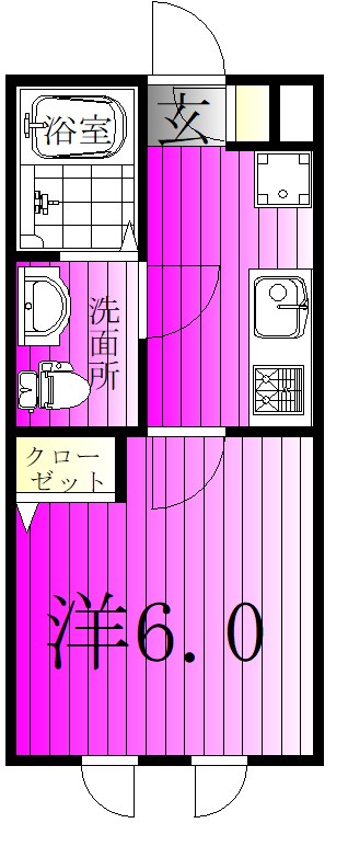 KEIAI RESIDENCE 松戸 302号室 間取り