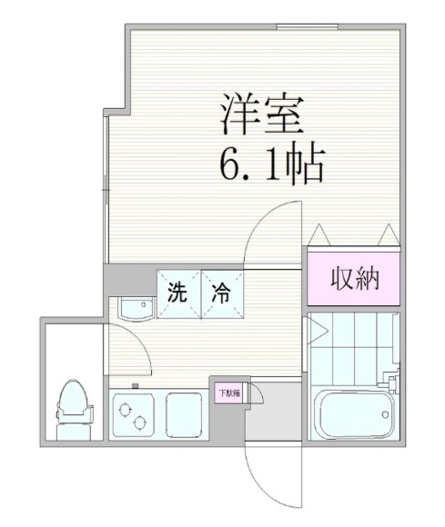 エスタシア南千住 間取り図