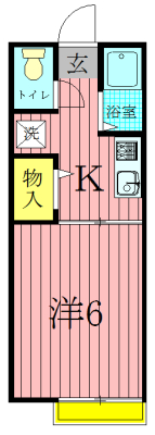 ガーデンハイツ柏（今谷上町） 203号室 間取り