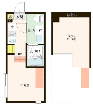 (仮称)伊興四丁目アパート 間取り図