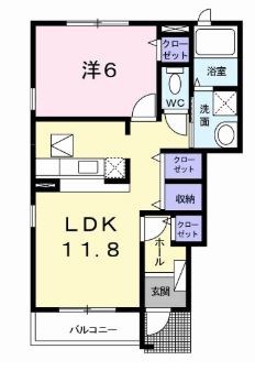 サンベリーナB 101号室 間取り