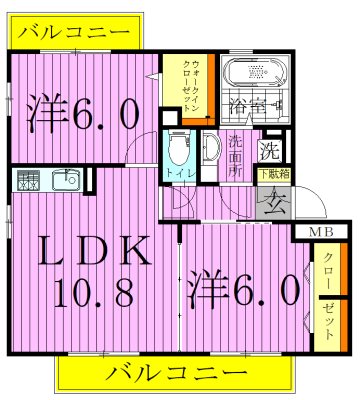 ＲＳＡ２ 間取り図