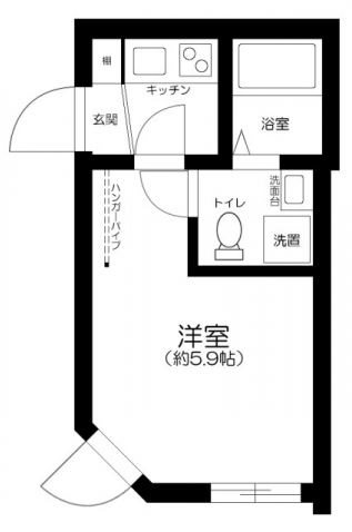 エオリア扇 間取り図