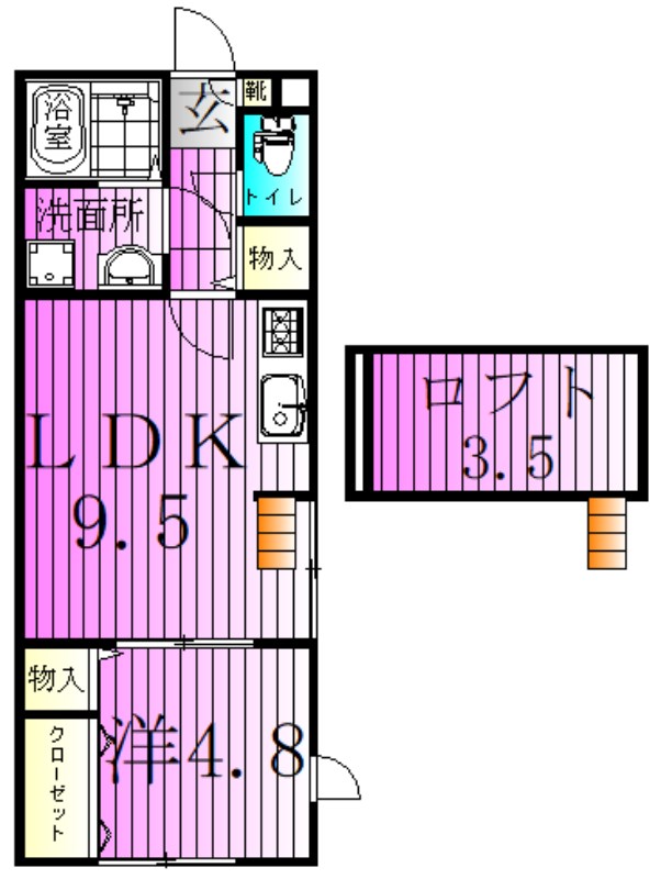 ケント 間取り図
