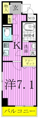 スカイガーデン 間取り図