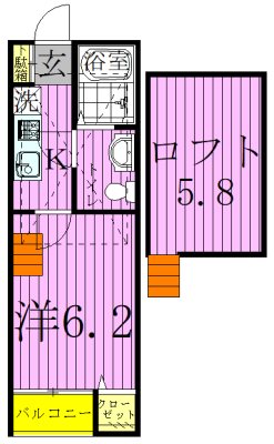 ｓｔａｇｅ北綾瀬 間取り図