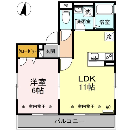 ルミエール　A 間取り図