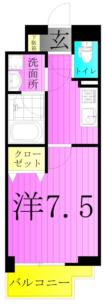 アーバンパーク梅島 間取り図
