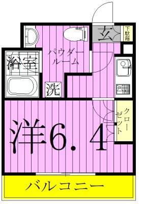 セジョリ北千住 間取り図