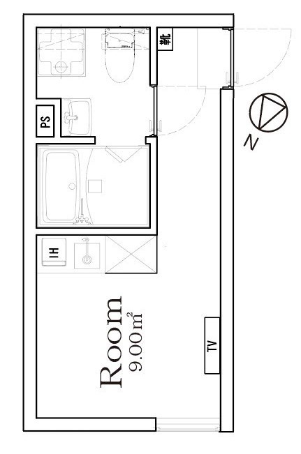 Boasorte町屋 間取り図