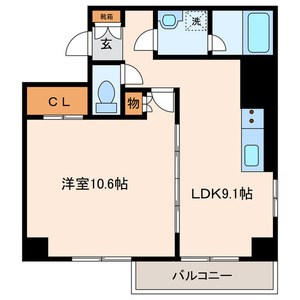 ＰＡＰＩＬＬＯＮ 間取り図