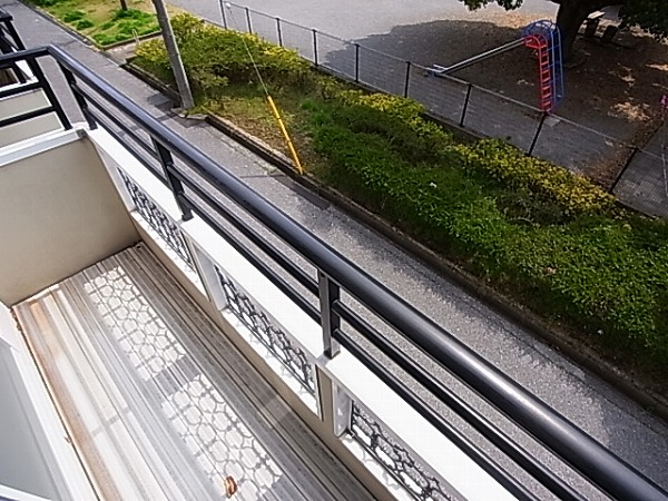 パークサイド六高台A ベランダ