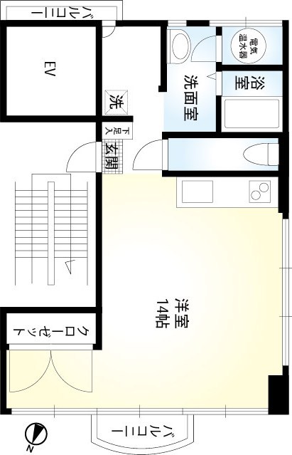 Ｋ２－ＣＯＵＲＴ　ＭＩＮＯＷＡ 間取り図