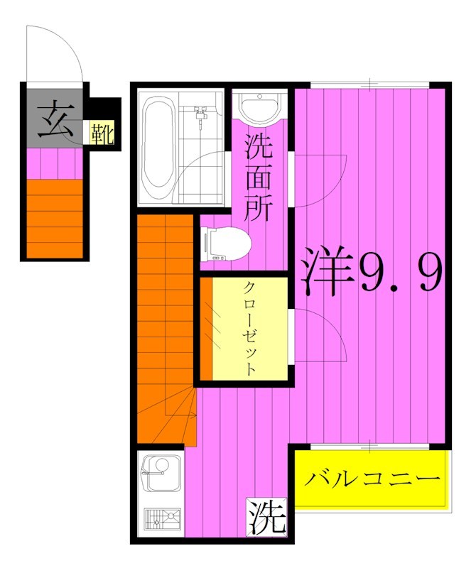 リブリ・かのん 間取り図