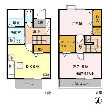 グランドソレーユⅢ  間取り図