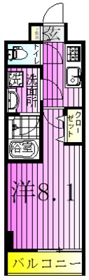 LEXE綾瀬 間取り図