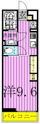 リブリ・グランディール西新井Ⅱ 間取り図