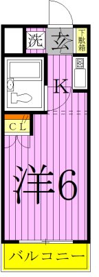 ウィンベルソロ北綾瀬第１０ 間取り図