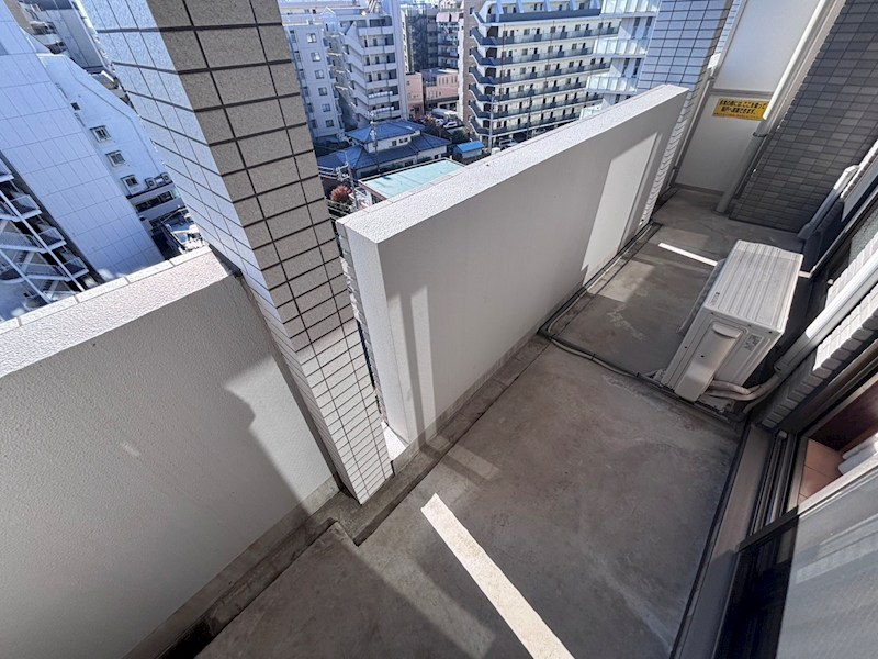 柏808タワー ベランダ