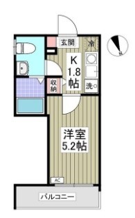 リュクサーヴ南千住 間取り図
