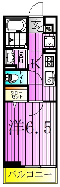 グレイス八潮 間取り図