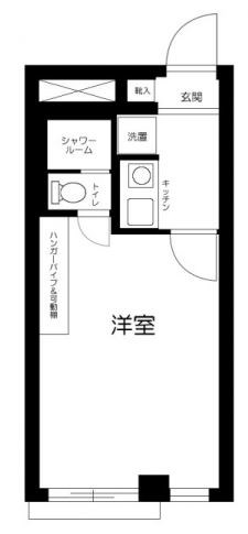 メゾン半谷 間取り図