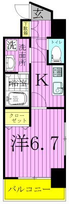 トワル・ブランシュ 間取り図