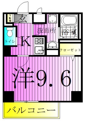 Bonheur（ボヌール） 間取り図