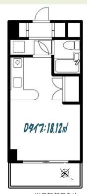 T`sgarden南柏 407号室 間取り