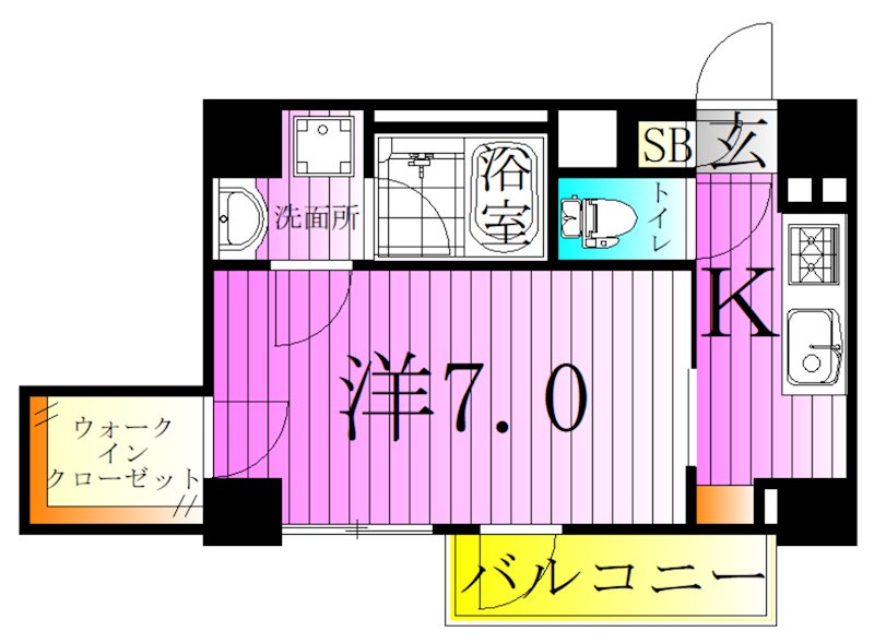 CREVISTA梅島 間取り図
