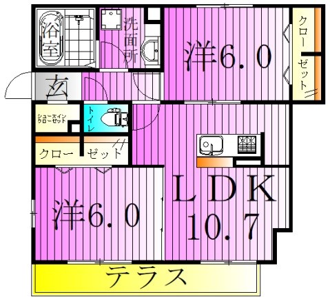 ルーヴ 間取り図