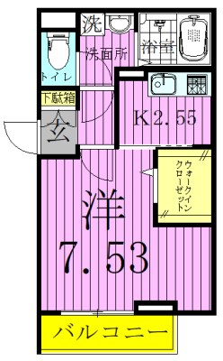 ＳＯＬＥＩＬ 間取り図