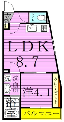 ＳＫ八潮 間取り図