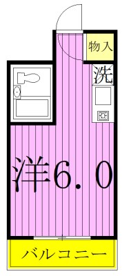 レジデンスＫ  間取り図